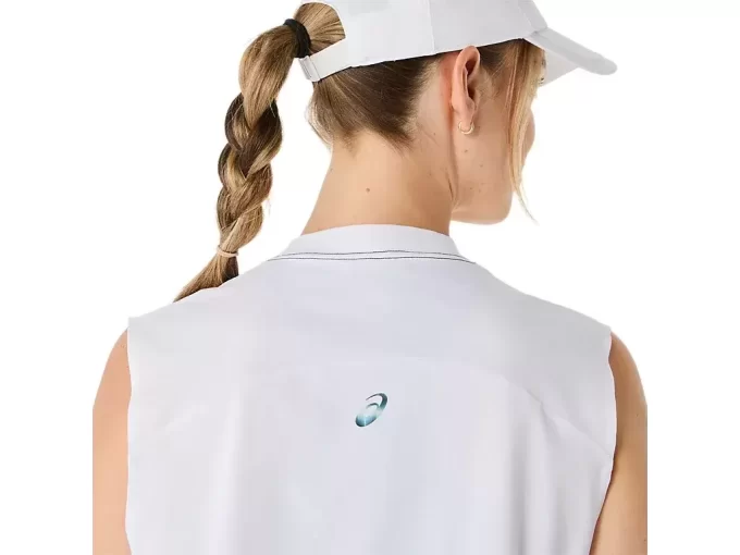 A.P.C. x TOP BEZ RĘKAWÓW Z OKRĄGŁYM KOŁNIERZEM