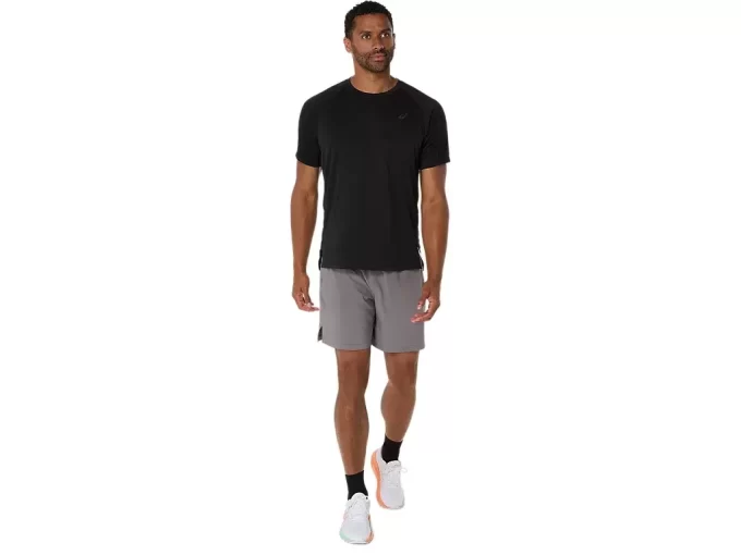 ACTIBREEZE ŻAKARDOWA BLUZKA Z KRÓTKIM RĘKAWEM