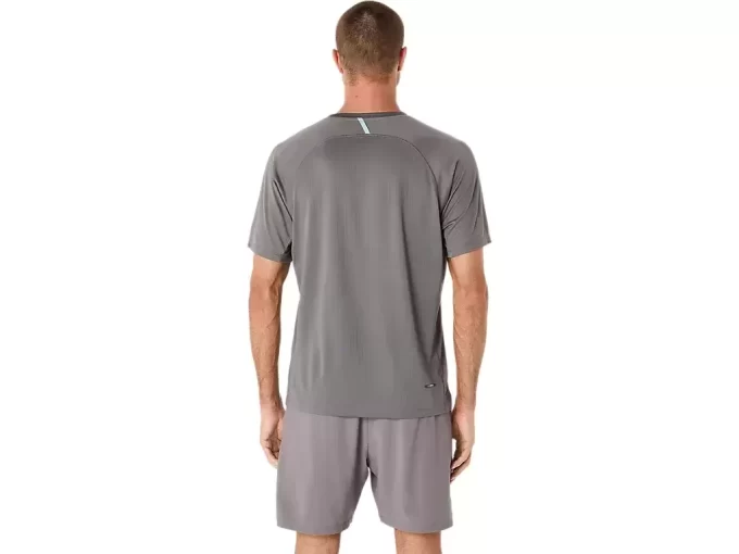 ACTIBREEZE ŻAKARDOWA BLUZKA Z KRÓTKIM RĘKAWEM