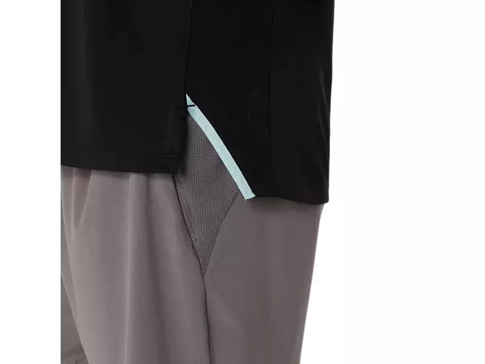 ACTIBREEZE ŻAKARDOWA BLUZKA Z KRÓTKIM RĘKAWEM