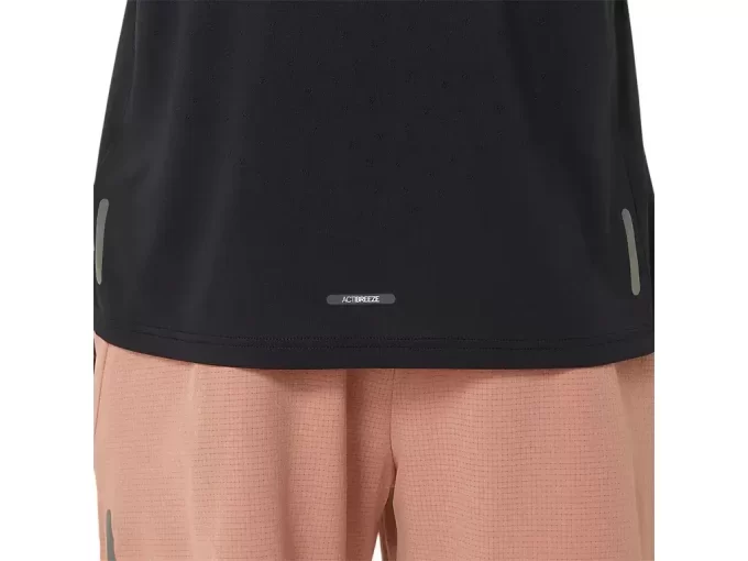 ACTIBREEZE ŻAKARDOWA BLUZKA Z KRÓTKIM RĘKAWEM