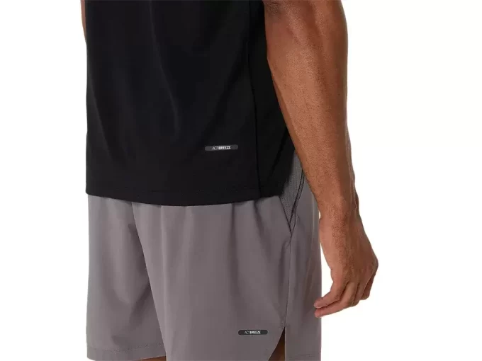 ACTIBREEZE ŻAKARDOWA BLUZKA Z KRÓTKIM RĘKAWEM