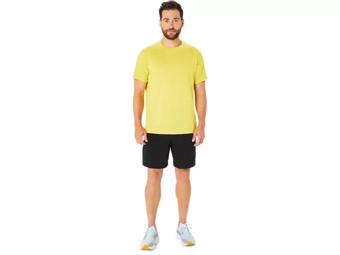 ACTIBREEZE ŻAKARDOWA BLUZKA Z KRÓTKIM RĘKAWEM