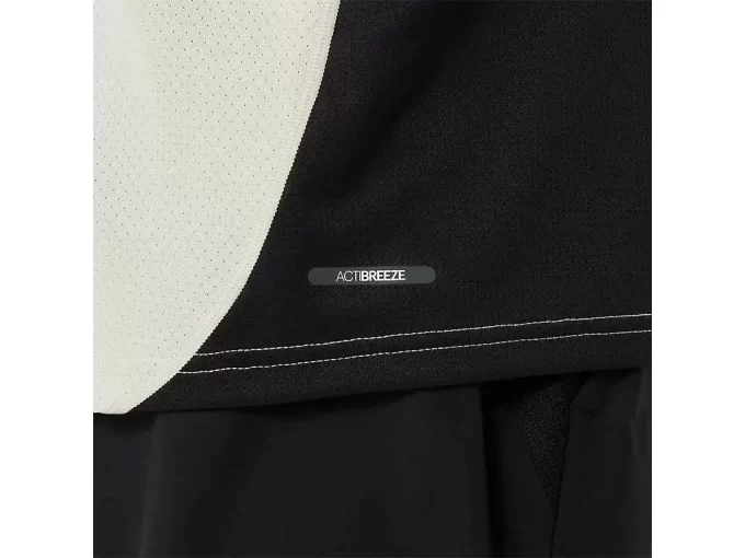 ACTIBREEZE DZIANINOWA BLUZKA Z KRÓTKIM RĘKAWEM