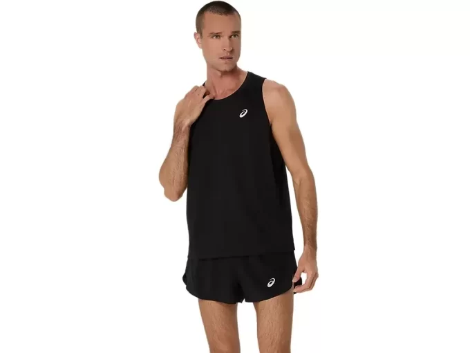ASICS SILVER SINGLET ASICS SILVER SINGLET