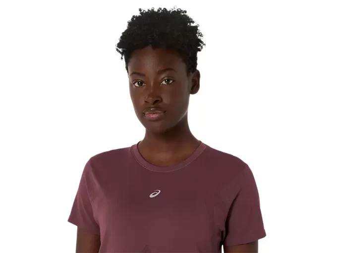 BEZSZWOWY TOP Z KRÓTKIM RĘKAWEM ROAD