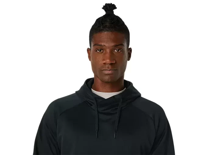 BLUZA Z KAPTUREM Z SZCZOTKOWANEGO POLARU