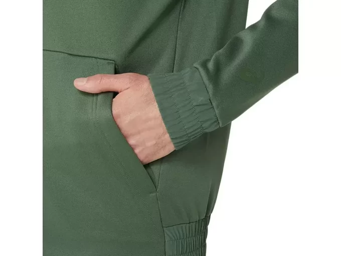 BLUZA Z KAPTUREM Z SZCZOTKOWANEGO POLARU