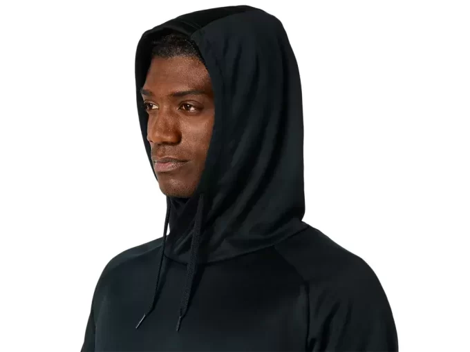 BLUZA Z KAPTUREM Z SZCZOTKOWANEGO POLARU