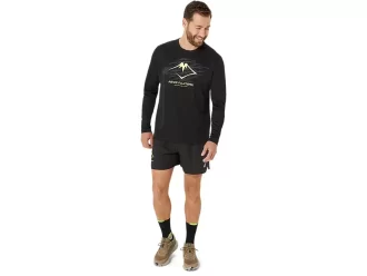 Bluzka z długim rękawem i logo FUJITRAIL