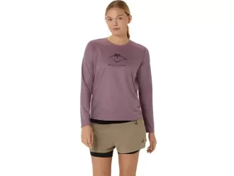 Bluzka z długim rękawem i logo FUJITRAIL