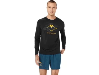 Bluzka z długim rękawem i logo FUJITRAIL