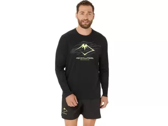 Bluzka z długim rękawem i logo FUJITRAIL