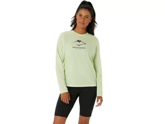 Bluzka z długim rękawem i logo FUJITRAIL Bluzka z długim rękawem i logo FUJITRAIL