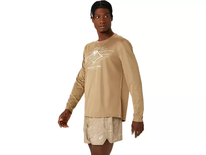 Bluzka z długim rękawem i logo FUJITRAIL Bluzka z długim rękawem i logo FUJITRAIL