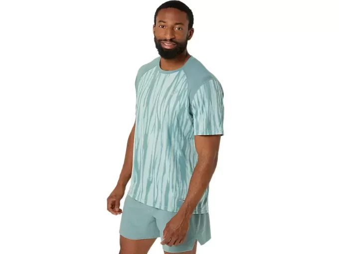 BLUZKA Z KRÓTKIM RĘKAWEM Z NADRUKIEM ROAD ALL OVER