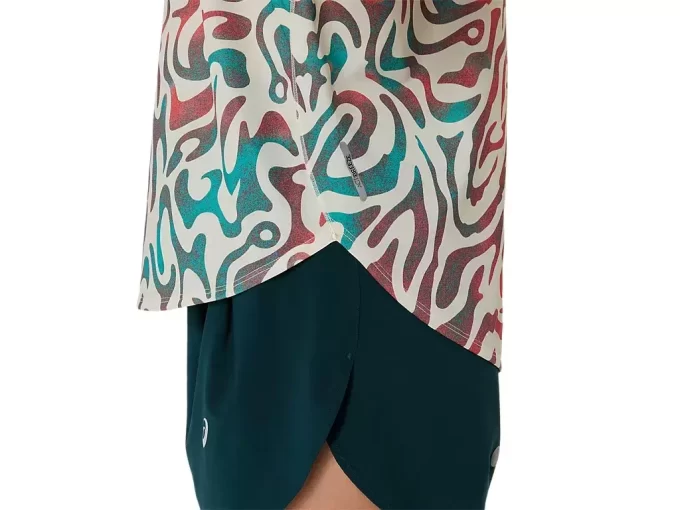 BLUZKA Z KRÓTKIM RĘKAWEM Z NADRUKIEM ROAD ALL OVER