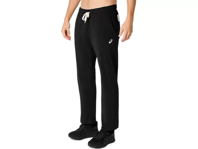 CIĘŻKIE DZIANINOWE SPODNIE PROSTE