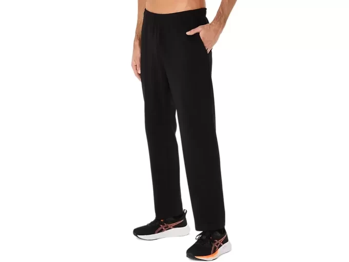 CIĘŻKIE DZIANINOWE SPODNIE PROSTE