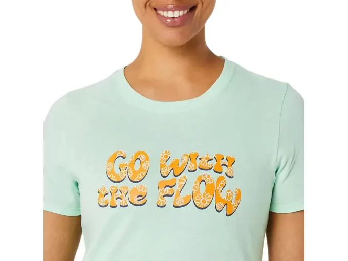 DAMSKA KOSZULKA Z KRÓTKIM RĘKAWEM ASICS BALANCED