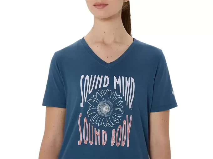 DAMSKI KOSZULKA Z DEKOLTEM W SZPIC Z NAPISEM SŁONECZNIK DAMSKI KOSZULKA Z DEKOLTEM W SZPIC Z NAPISEM SŁONECZNIK