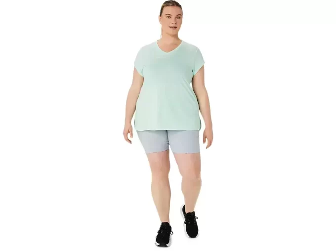 DAMSKI TOP Z DEKOLTEM W KOLORZE MELANŻOWYM