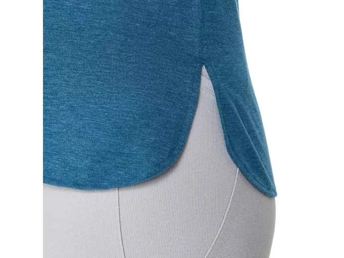 DAMSKI TOP Z DEKOLTEM W KOLORZE MELANŻOWYM