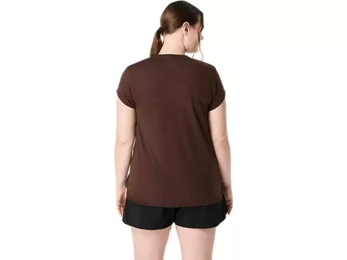 DAMSKI TOP Z OKRĄGŁYM KOŁNIERZEM W KOLORZE MELANŻOWYM DAMSKI TOP Z OKRĄGŁYM KOŁNIERZEM W KOLORZE MELANŻOWYM