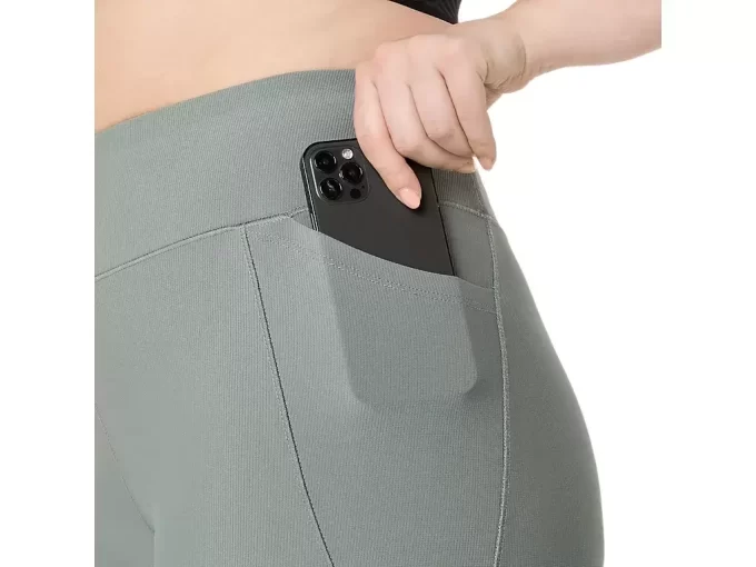 Damskie legginsy z wysokim stanem 7/8