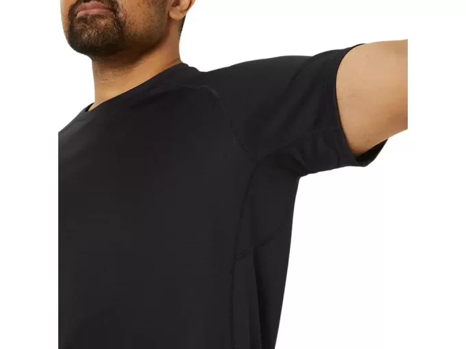 DZIANINOWY TOP Z KRÓTKIM RĘKAWEM Z OTWIERANYMI KRÓTKIM RĘKAWEM DZIANINOWY TOP Z KRÓTKIM RĘKAWEM Z OTWIERANYMI KRÓTKIM RĘKAWEM