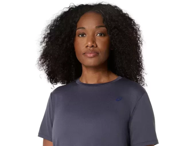 ELASTYCZNA BLUZA Z KRÓTKIM RĘKAWEM ELASTYCZNA BLUZA Z KRÓTKIM RĘKAWEM