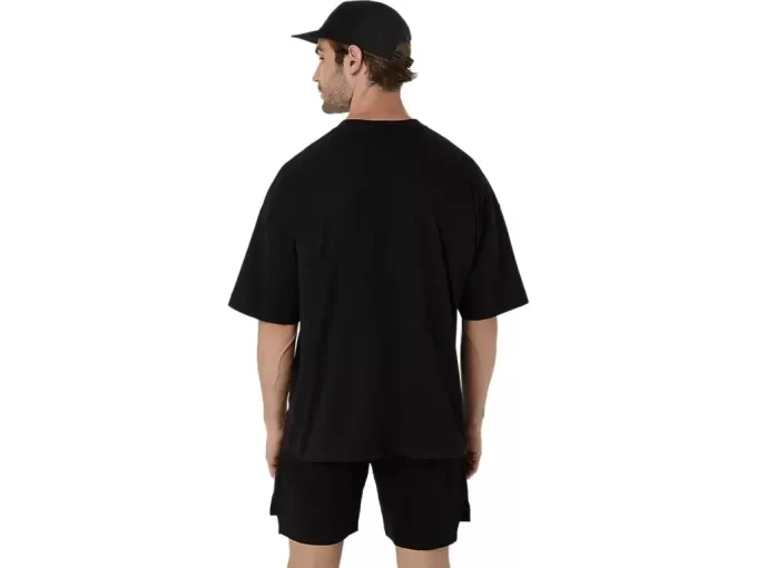 Koszulka z haftem ASICS SPIRAL RELAX Koszulka z haftem ASICS SPIRAL RELAX