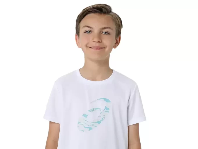 Koszulka z krótkim rękawem i grafiką spiralną