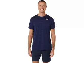 MĘSKA KOSZULKA Z KRÓTKIM RĘKAWEM W PASKI