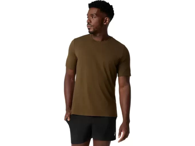 MĘSKI TECHNOLOGICZNY TOP Z KRÓTKIM RĘKAWEM HTHR