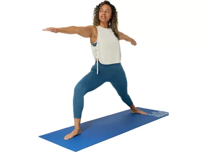 NAGINO FLEX HEATHER BEZRĘKAWOWY TOP