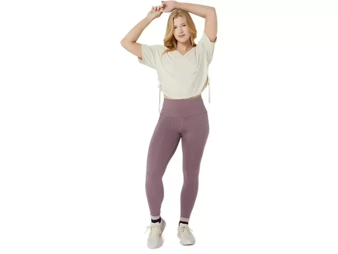 NAGINO FLEX HEATHER TOP Z KRÓTKIM RĘKAWEM NAGINO FLEX HEATHER TOP Z KRÓTKIM RĘKAWEM