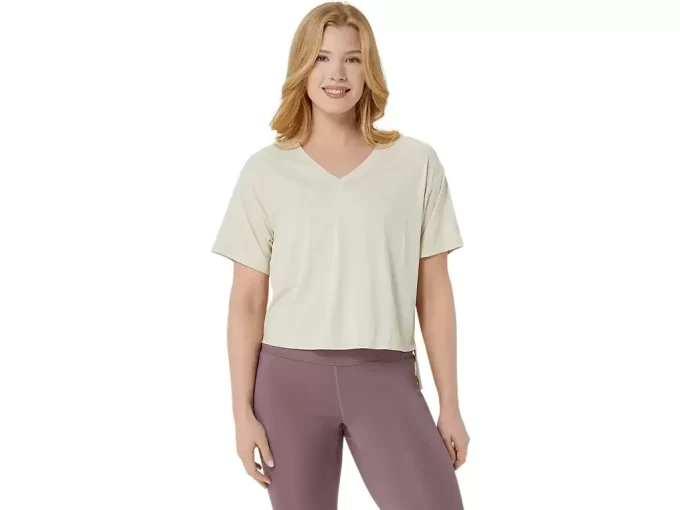 NAGINO FLEX HEATHER TOP Z KRÓTKIM RĘKAWEM NAGINO FLEX HEATHER TOP Z KRÓTKIM RĘKAWEM