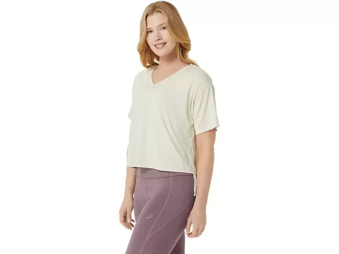 NAGINO FLEX HEATHER TOP Z KRÓTKIM RĘKAWEM NAGINO FLEX HEATHER TOP Z KRÓTKIM RĘKAWEM