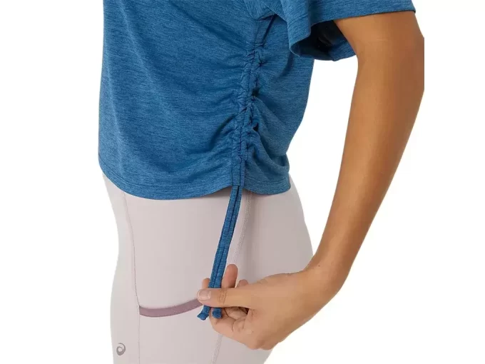 NAGINO FLEX HEATHER TOP Z KRÓTKIM RĘKAWEM