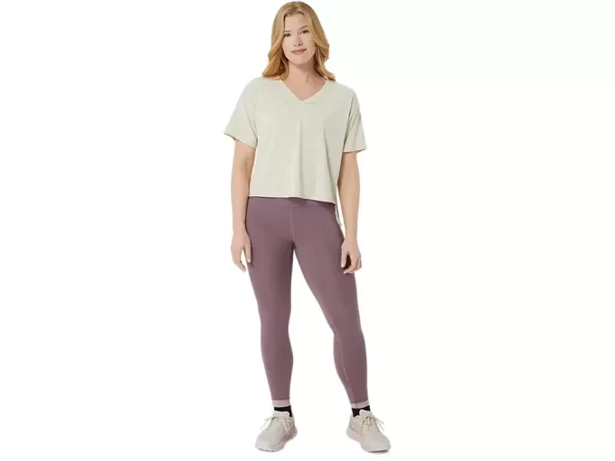 NAGINO FLEX HEATHER TOP Z KRÓTKIM RĘKAWEM NAGINO FLEX HEATHER TOP Z KRÓTKIM RĘKAWEM