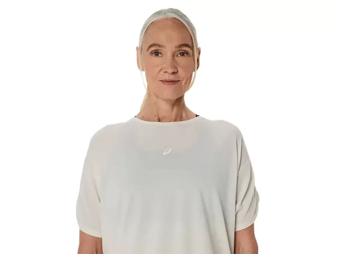 NAGINO RUN REGULOWANY TOP Z KRÓTKIM RĘKAWEM