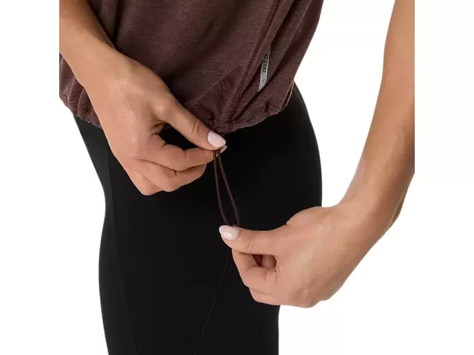 NAGINO RUN REGULOWANY TOP Z KRÓTKIM RĘKAWEM NAGINO RUN REGULOWANY TOP Z KRÓTKIM RĘKAWEM