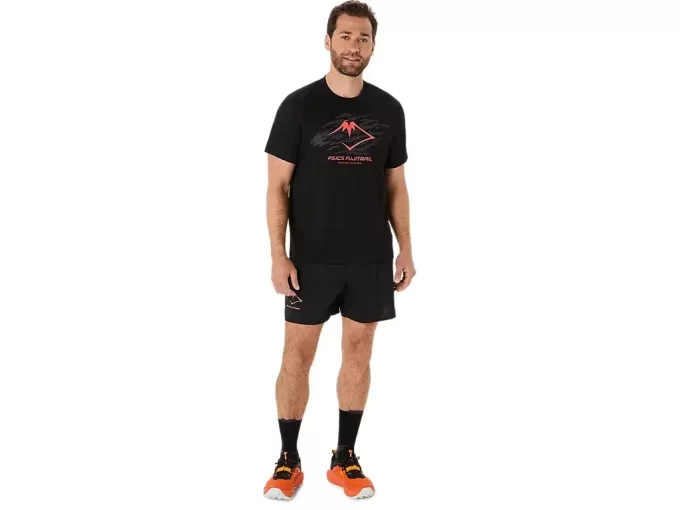 TOP Z KRÓTKIM RĘKAWEM Z LOGO FUJITRAIL TOP Z KRÓTKIM RĘKAWEM Z LOGO FUJITRAIL