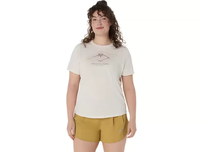 TOP Z KRÓTKIM RĘKAWEM Z LOGO FUJITRAIL