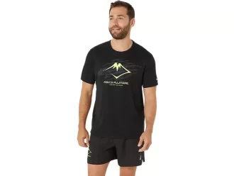 TOP Z KRÓTKIM RĘKAWEM Z LOGO FUJITRAIL