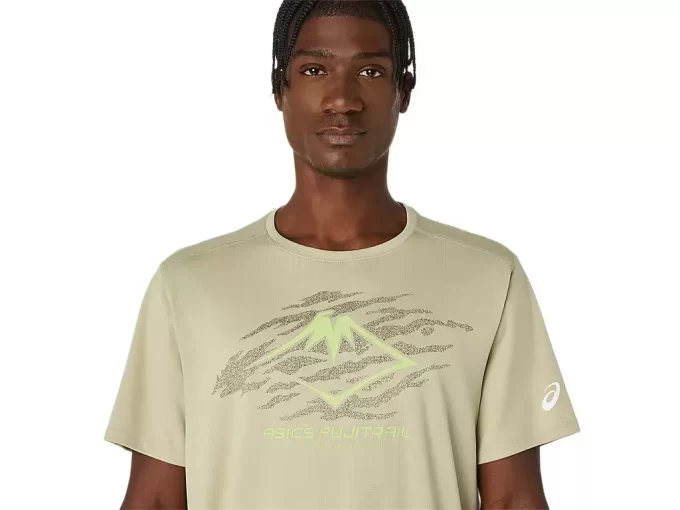 TOP Z KRÓTKIM RĘKAWEM Z LOGO FUJITRAIL TOP Z KRÓTKIM RĘKAWEM Z LOGO FUJITRAIL