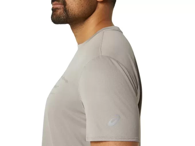 TOP Z KRÓTKIM RĘKAWEM Z LOGO FUJITRAIL