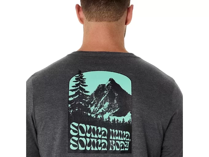 UNISEX ASICS NATURE KOSZULKA Z KRÓTKIM RĘKAWEM