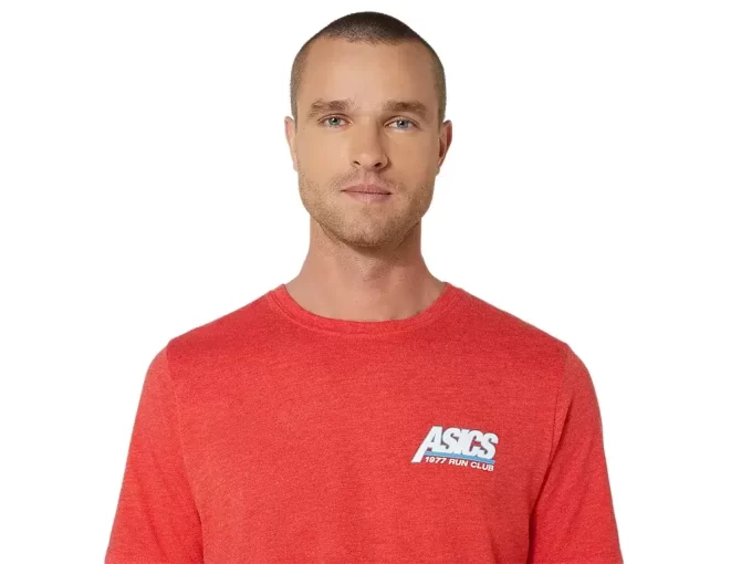UNISEX ASICS SMSB 1977 RUN CLUB KOSZULKA Z KRÓTKIM RĘKAWEM UNISEX ASICS SMSB 1977 RUN CLUB KOSZULKA Z KRÓTKIM RĘKAWEM